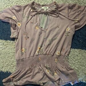 Meraki Light Purple Top